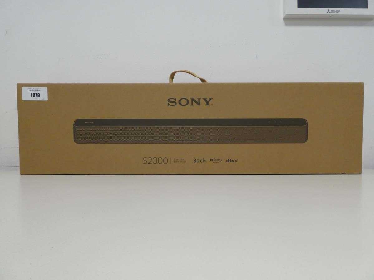 Lot SONY S2000 Sound Bar, boxed