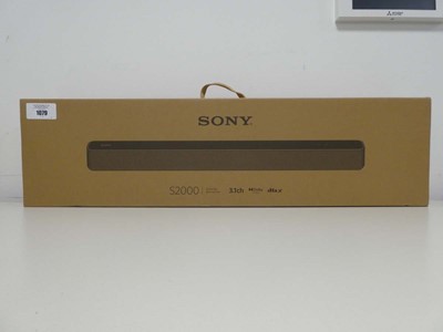 Lot SONY S2000 Sound Bar, boxed