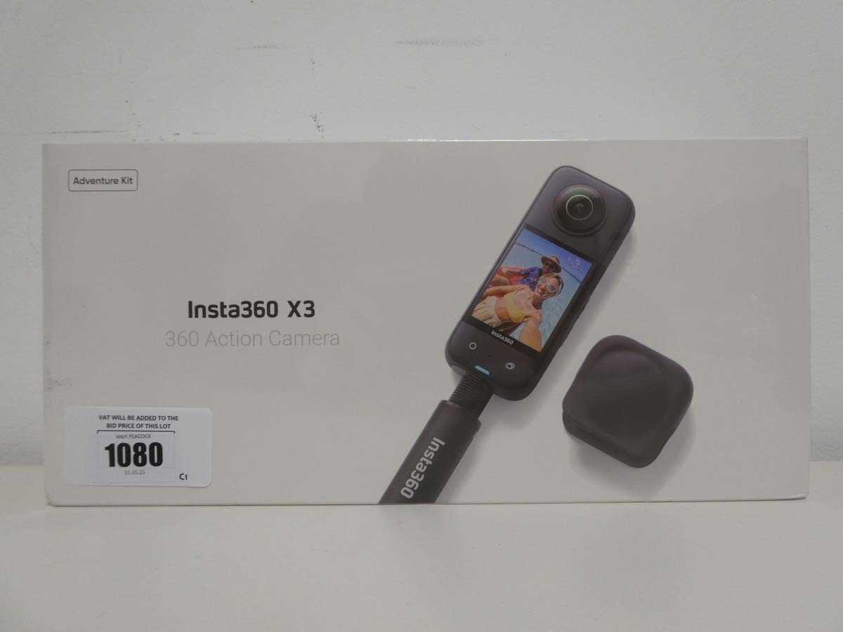 Lot Insta360 X3 360 Action Camera, *SEALED