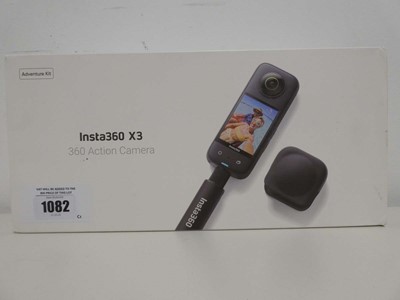 Lot Insta360 X3 360 Action Camera, boxed