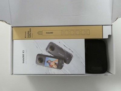 Lot Insta360 X3 360 Action Camera, boxed