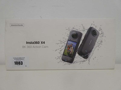 Lot Insta360 X4 8K 360 Action Camera, boxed