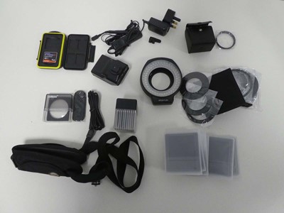 Lot Olympus E-520 digital camera body and...