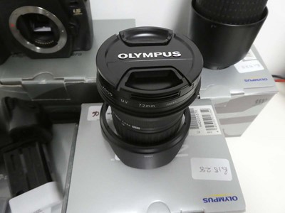 Lot Olympus E-5 Digital SLR Camera, boxed with...