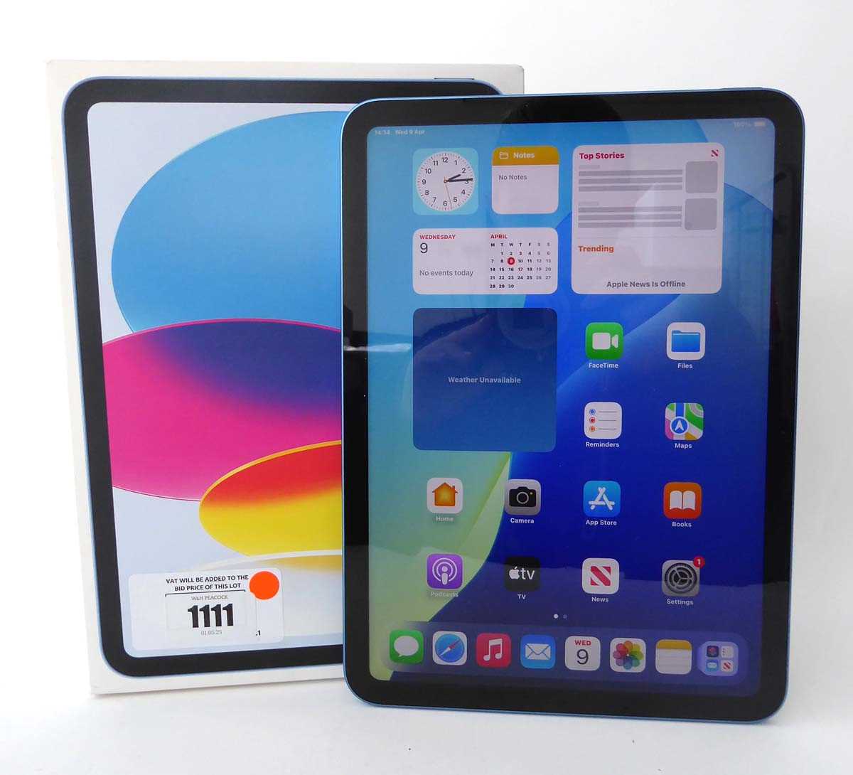 Lot Apple iPad (10th Generation) Wi-Fi, 256GB,...