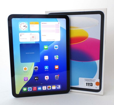 Lot Apple iPad (10th Generation) Wi-Fi, 64GB, Blue,...