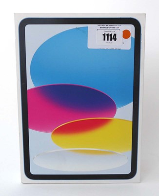 Lot Apple iPad (10th Generation) Wi-Fi, 64GB, Blue,...