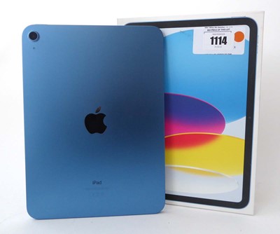 Lot Apple iPad (10th Generation) Wi-Fi, 64GB, Blue,...