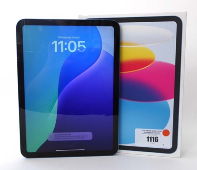Lot Apple iPad (10th Generation) Wi-Fi, 64GB, Blue,...