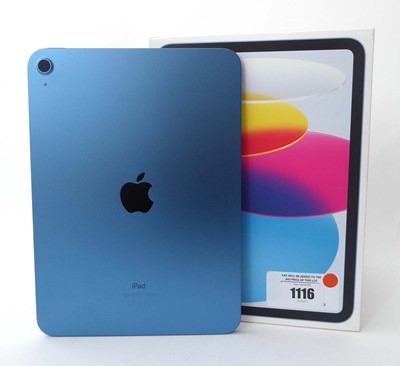 Lot Apple iPad (10th Generation) Wi-Fi, 64GB, Blue,...