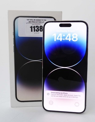 Lot Apple iPhone 14 Pro Max, 256GB, Silver, model...