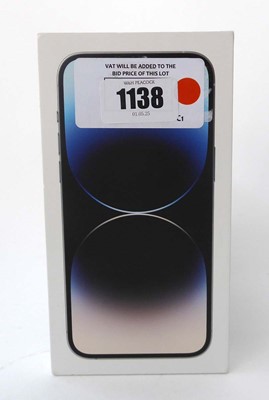 Lot Apple iPhone 14 Pro Max, 256GB, Silver, model...