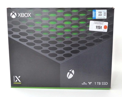 Lot XBOX Series X, 1TB SSD, boxed with wireless...