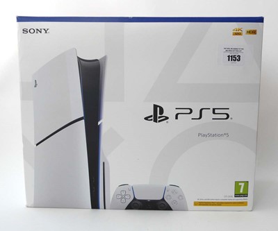 Lot SONY PlayStation 5, boxed with DualSense...