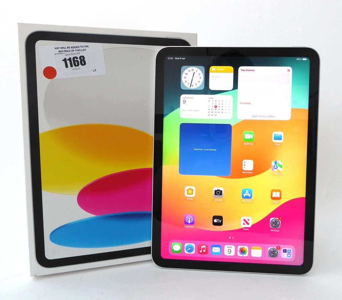 Lot Apple iPad (10th Generation) Wi-Fi, 64GB, Blue,...
