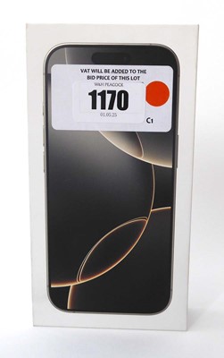 Lot Apple iPhone 16 Pro, 128GB, Natural Titanium,...