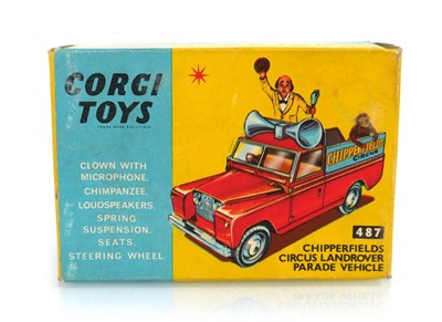 Lot 212 - A Corgi 487 Chipperfields Circus Land-Rover...