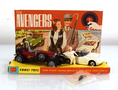 Lot 215 - A Corgi Gift Set No. 40 The Avengers, boxed