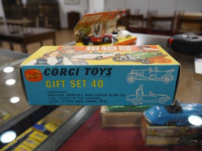 Lot 215 - A Corgi Gift Set No. 40 The Avengers, boxed