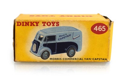 Lot 217 - A Dinky 465 Morris Commercial van - Capstan,...