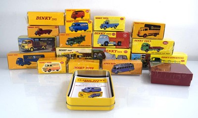 Lot 219 - Eighteen Atlas Editions replica Dinky models:...