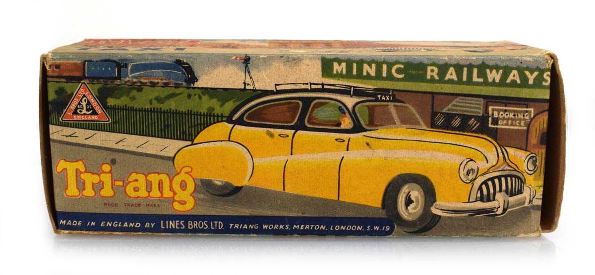 Lot 225 - A Tri-ang Minic No. 2 Taxi, boxed