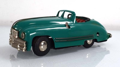 Lot 227 - A Tri-ang Minic No. 2 sports car with four...