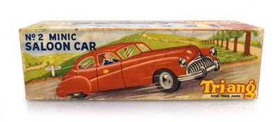 Lot 229 - A Tri-ang Minic No. 2 saloon car, boxed