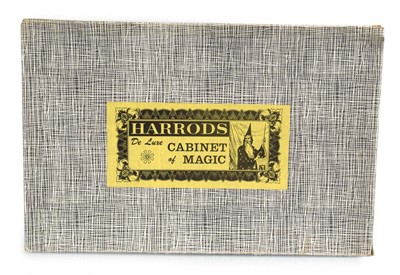 Lot 240 - A Harrods De Luxe Cabinet of Magic set, boxed