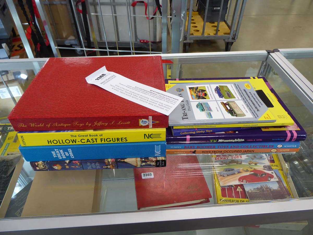 Lot 241 - A group of toy related books including Jeffrey...