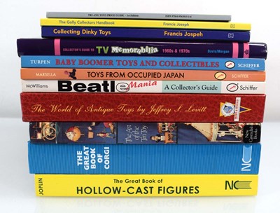 Lot 241 - A group of toy related books including Jeffrey...