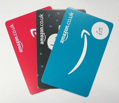 Lot 221 - Amazon (x3) - Total face value £225