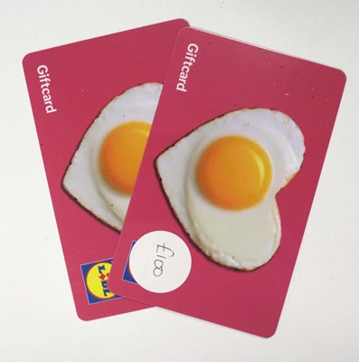 Lot 225 - Lidl (x2) - Total face value £200