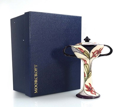 Lot 301 - A limited edition Moorcroft bonbonnaire...
