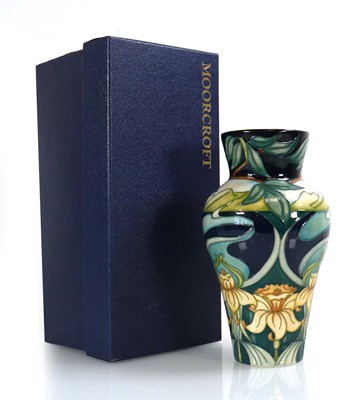 Lot 307 - A limited edition Moorcroft vase of baluster...
