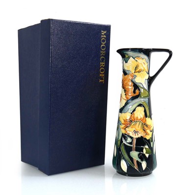 Lot 309 - A Moorcroft jug of slender form decorated in...