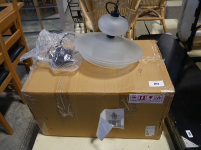 Lot 1142 - Box containing ceiling light fixture