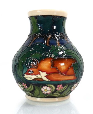 Lot 312 - A Moorcroft vase of globular form decorated in...