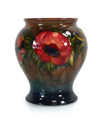 Lot 316 - A John Moorcroft vase of baluster form...