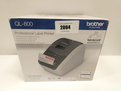 Lot 2004 - Brother QL-800 label printer