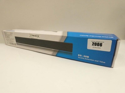Lot 2006 - BS-28B wireless soundbar speaker