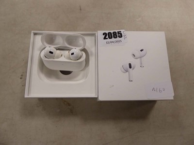 Lot 2085 - Boxed pair of Apple Airpods Pro 2nd gen, model...