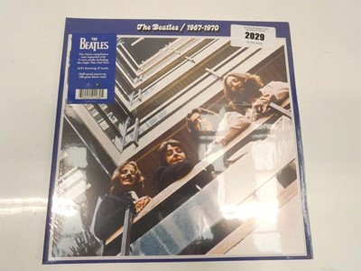 Lot 2029 - The Beatles 1967-1970 (2023 Edition) 3LP Blue...