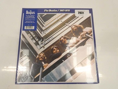 Lot 2031 - The Beatles 1967-1970 (2023 Edition) 3LP Blue...