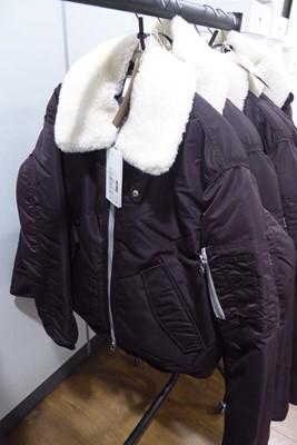 Lot 2 EYTYS Polaris mahogany jackets with...