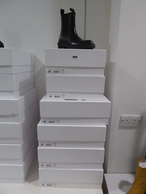 Lot 6 pairs of EYTYS Nikaita II leather black...