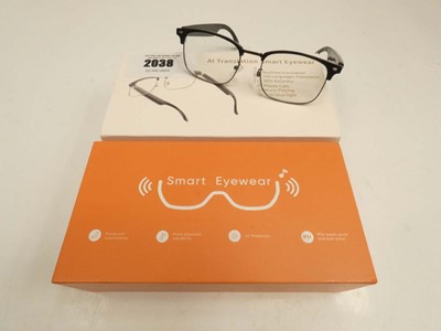 Lot 2038 - AI Translation bluetooth eyeglasses
