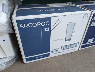 Lot 34 - 48 Arcoroc 58.5cL glass tumblers