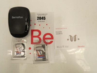 Lot 2045 - Bernafon Encanta miniRITE hearing aid