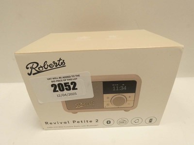 Lot 2052 - Roberts Revival Petite 2 bluetooth speaker